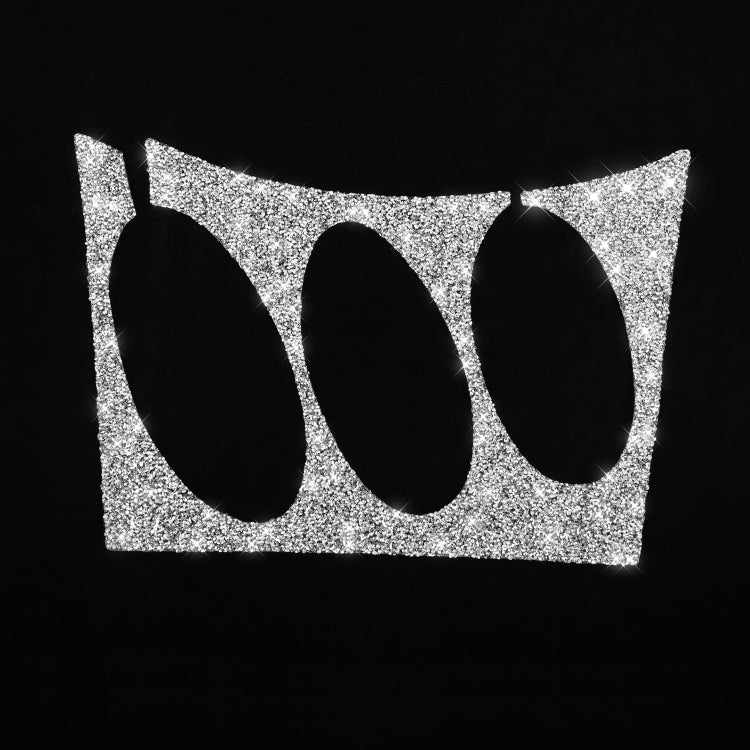 For Nissan 350Z 2003-2009 Car Radio Air Conditioner Console Diamond Decorative Sticker, Right Drive by buy2fix