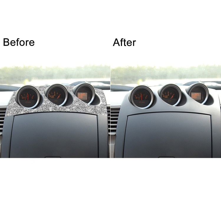 For Nissan 350Z 2003-2009 Car Radio Air Conditioner Console Diamond Decorative Sticker, Right Drive by buy2fix