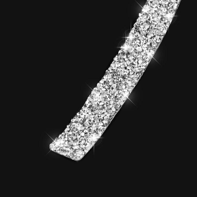 For Ford Mustang 2015-2020 Car Gear Shift Panel Diamond Decoration Sticker, Left and Right Drive by buy2fix