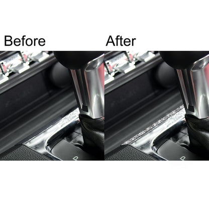 For Ford Mustang 2015-2020 Car Gear Shift Panel Diamond Decoration Sticker, Left and Right Drive by buy2fix
