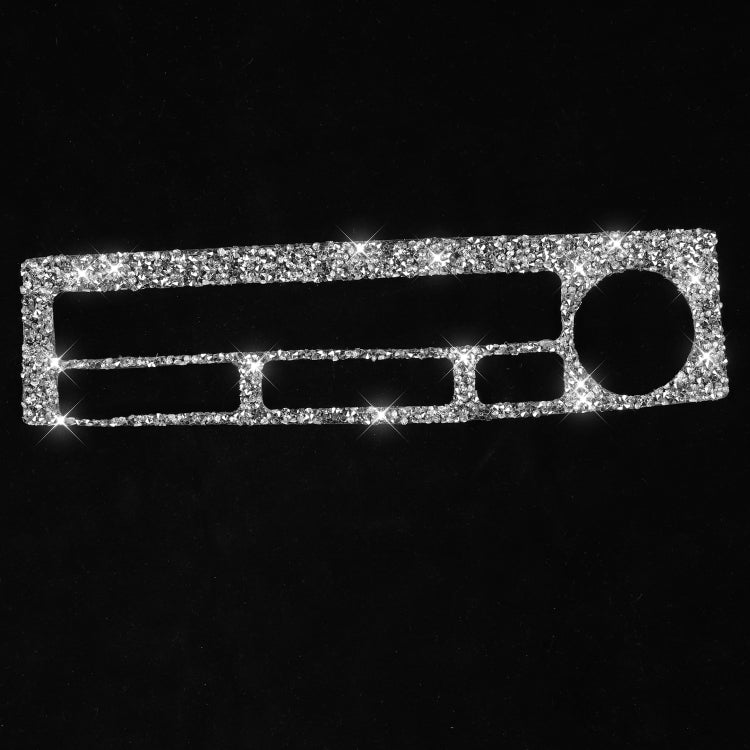 For Nissan 350Z 2003-2009 Car Navigation Key Diamond Decorative Sticker,Left and Right Drive Universal by buy2fix