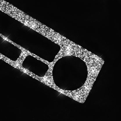 For Nissan 350Z 2003-2009 Car Navigation Key Diamond Decorative Sticker,Left and Right Drive Universal by buy2fix