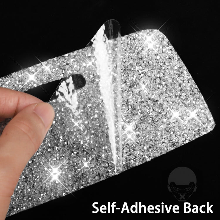 For Nissan 350Z 2003-2009 Car Navigation Key Diamond Decorative Sticker,Left and Right Drive Universal by buy2fix