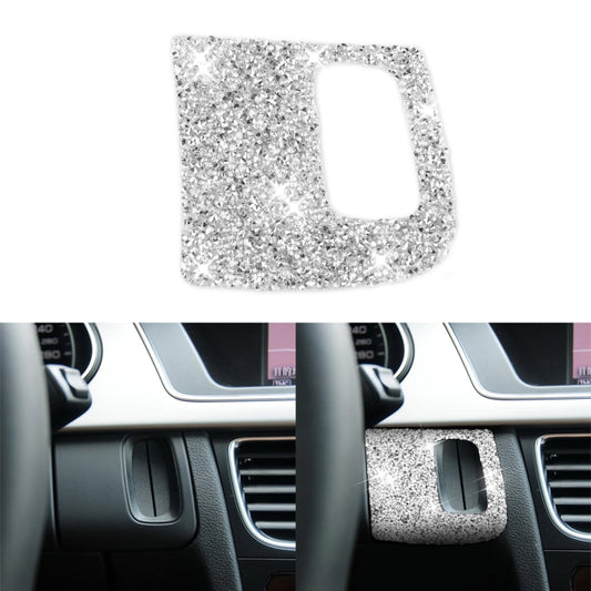 For Audi A4L Car Keyhole Diamond Decoration Sticker, Left Drive by buy2fix