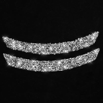 For Nissan 350Z 2003-2009 2pcs Car Air Outlet Diamond Decorative Sticker,Left and Right Drive Universal by buy2fix