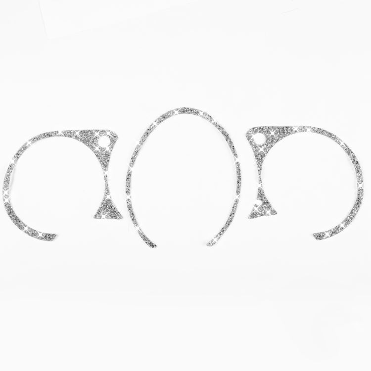 For Nissan 370Z Z34 2009- Car Speed Dashboard Diamond Decoration Sticker, Left and Right Drive by buy2fix