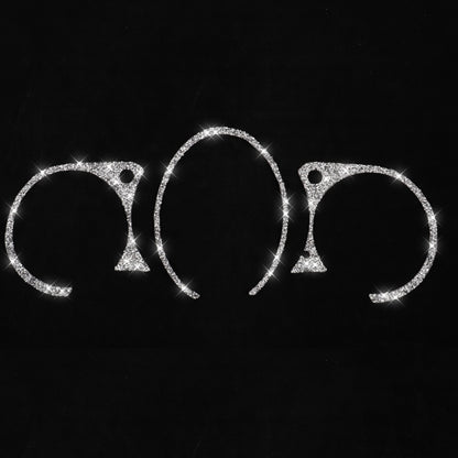 For Nissan 370Z Z34 2009- Car Speed Dashboard Diamond Decoration Sticker, Left and Right Drive by buy2fix