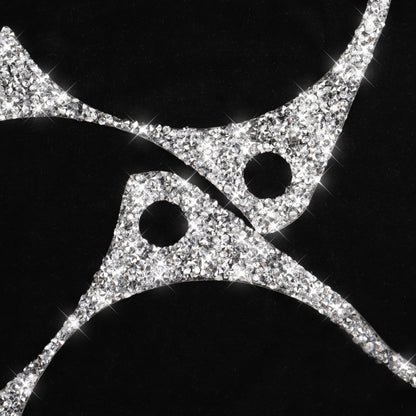 For Nissan 370Z Z34 2009- Car Speed Dashboard Diamond Decoration Sticker, Left and Right Drive by buy2fix