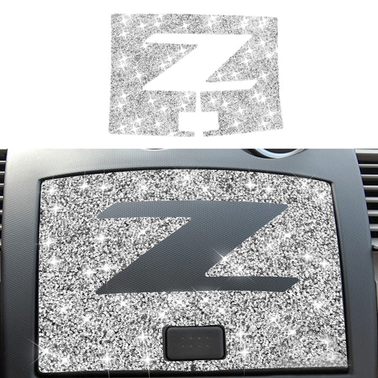 For Nissan 350Z 2003-2009 Car Navigation Panel Diamond Decorative Sticker,Left and Right Drive Universal - Car Interior Mouldings by buy2fix | Online Shopping UK | buy2fix