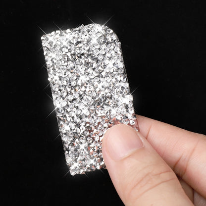 For Nissan 350Z 2003-2009 Car Rear Storage Box Lock Diamond Decorative Sticker, Right Drive by buy2fix