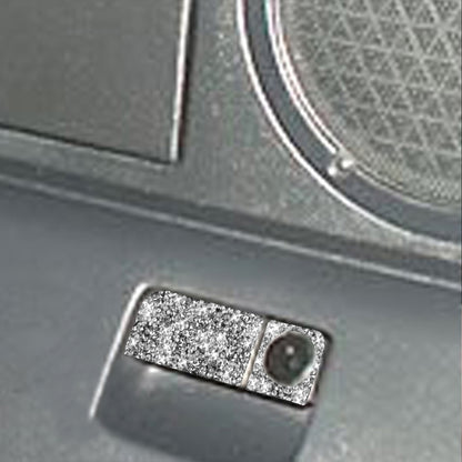 For Nissan 350Z 2003-2009 Car Rear Storage Box Lock Diamond Decorative Sticker, Right Drive by buy2fix