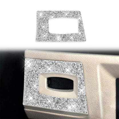 For BMW Series 3 E90 2005-2012 Car Ignition Switch Keyhole Diamond Decoration Sticker, Left Drive by buy2fix