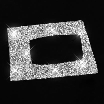 For BMW Series 3 E90 2005-2012 Car Ignition Switch Keyhole Diamond Decoration Sticker, Left Drive by buy2fix