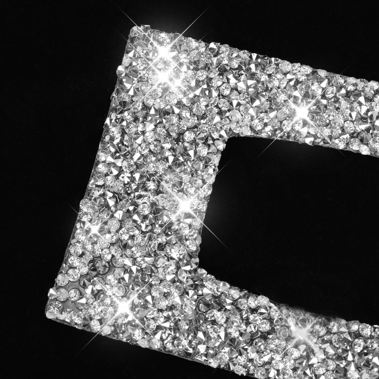 For BMW Series 3 E90 2005-2012 Car Ignition Switch Keyhole Diamond Decoration Sticker, Left Drive by buy2fix