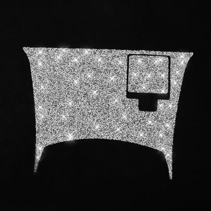 For Nissan 350Z 2003-2009 2pcs Car Rear Of Center Console Diamond Decorative Sticker, Right Drive by buy2fix