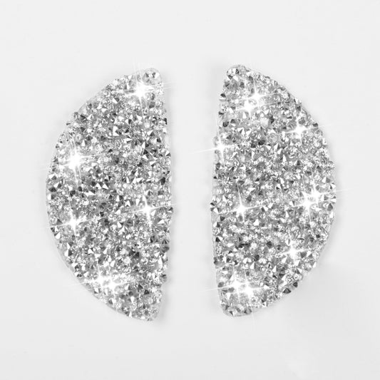 For BMW Mini Cooper R55 Car Door Inner Handle Diamond Decoration Sticker, Left and Right Drive by buy2fix