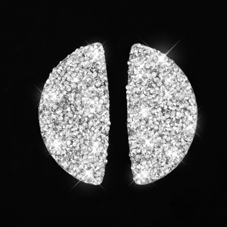 For BMW Mini Cooper R55 Car Door Inner Handle Diamond Decoration Sticker, Left and Right Drive by buy2fix