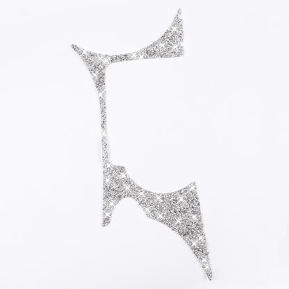 For Nissan 370Z Z34 2009- Car Water Cup Holder Panel Diamond Decoration Sticker, Left and Right Drive by buy2fix