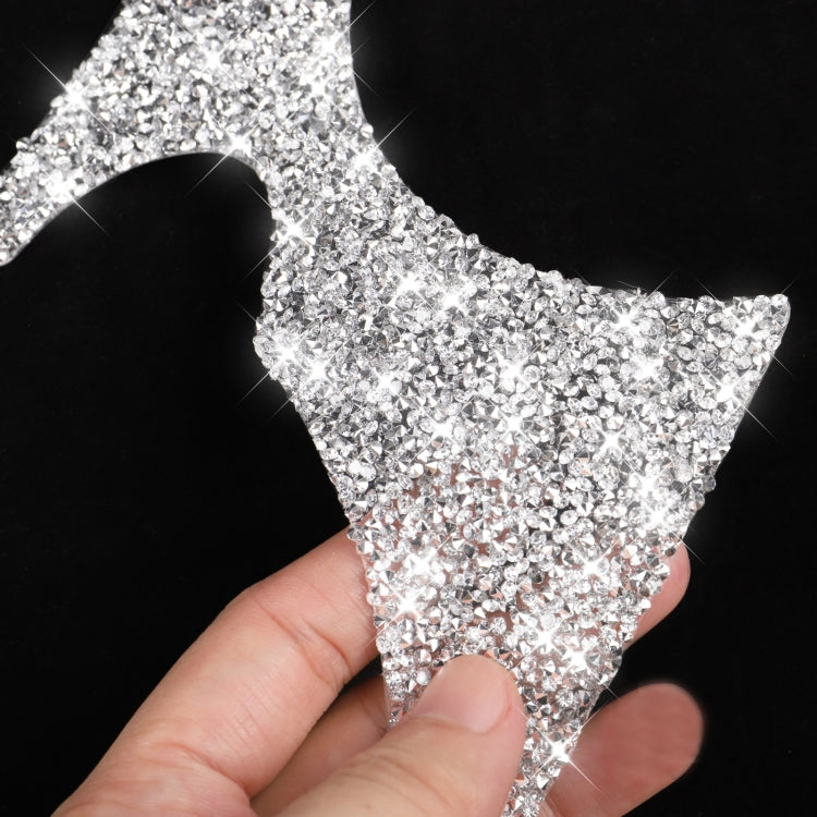 For Nissan 370Z Z34 2009- Car Water Cup Holder Panel Diamond Decoration Sticker, Left and Right Drive by buy2fix