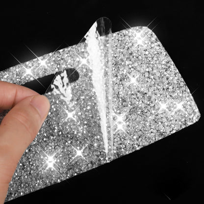 For Nissan 370Z Z34 2009- Car Water Cup Holder Panel Diamond Decoration Sticker, Left and Right Drive by buy2fix