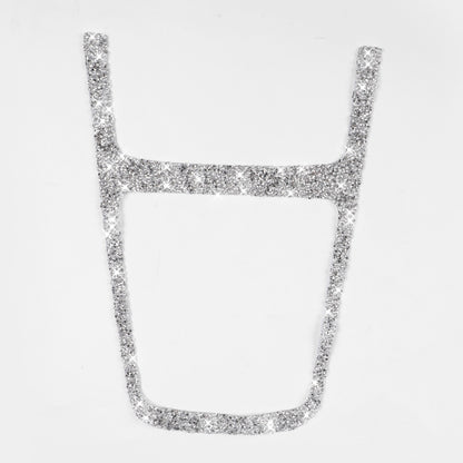 For Mercedes-Benz GLA 2015-2018 Car Central Control Storage Box Outer Frame Diamond Decoration Sticker, Left and Right Drive by buy2fix