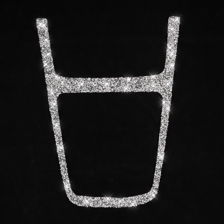 For Mercedes-Benz GLA 2015-2018 Car Central Control Storage Box Outer Frame Diamond Decoration Sticker, Left and Right Drive by buy2fix