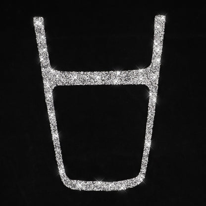 For Mercedes-Benz GLA 2015-2018 Car Central Control Storage Box Outer Frame Diamond Decoration Sticker, Left and Right Drive by buy2fix