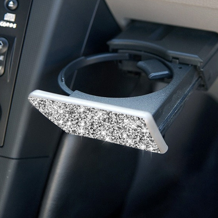 For Nissan 350Z 2003-2009 Car Passenger Storage Box Latch Diamond Decorative Sticker, Left Drive by buy2fix