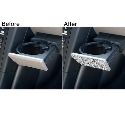 For Nissan 350Z 2003-2009 Car Passenger Storage Box Latch Diamond Decorative Sticker, Left Drive by buy2fix