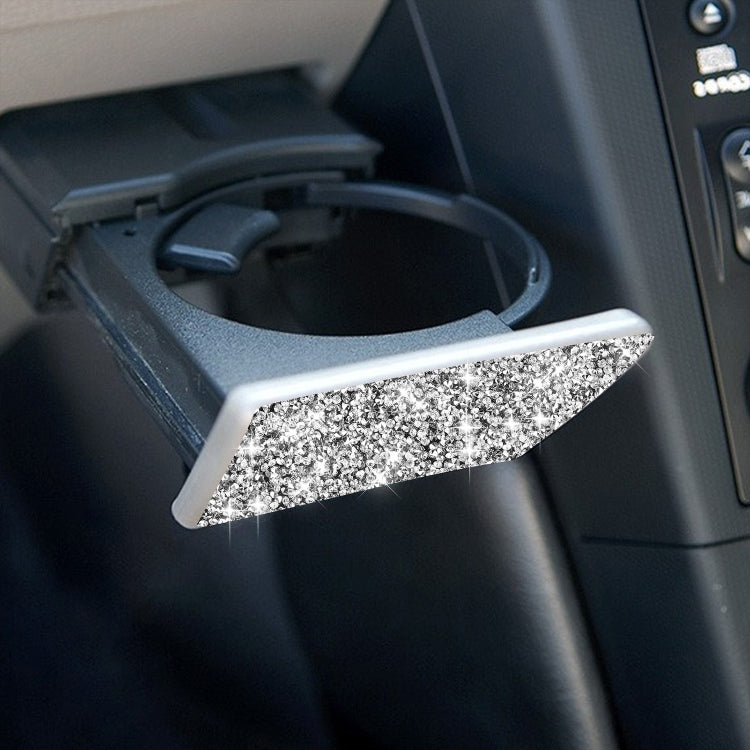 For Nissan 350Z 2003-2009 Car Passenger Storage Box Latch Diamond Decorative Sticker, Right Drive by buy2fix