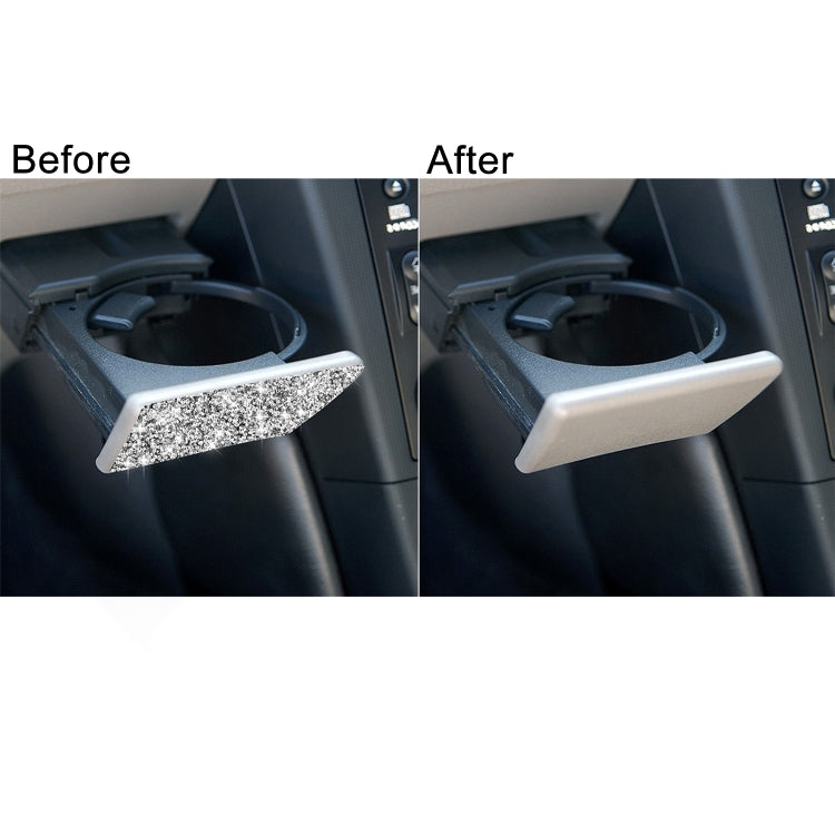 For Nissan 350Z 2003-2009 Car Passenger Storage Box Latch Diamond Decorative Sticker, Right Drive by buy2fix