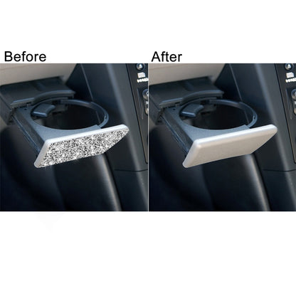 For Nissan 350Z 2003-2009 Car Passenger Storage Box Latch Diamond Decorative Sticker, Right Drive by buy2fix