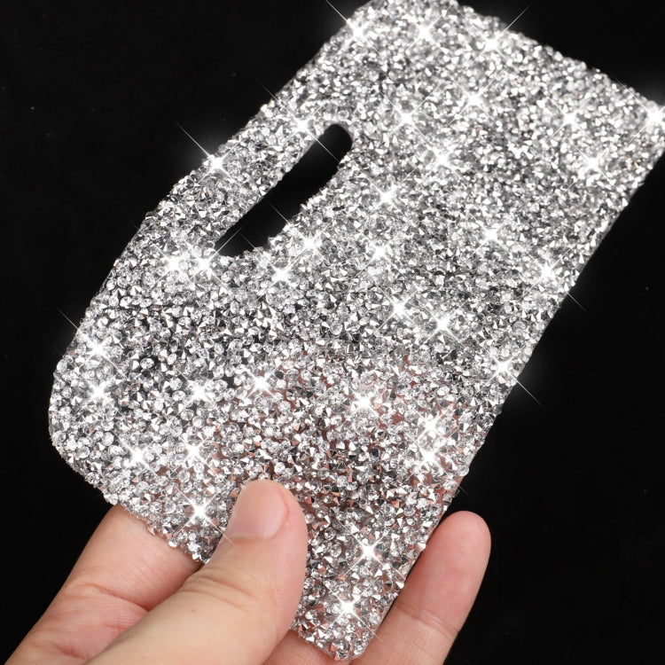 For Mercedes-Benz GLA 2015-2018 Car Central Control Storage Box Panel Diamond Decoration Sticker, Left and Right Drive by buy2fix