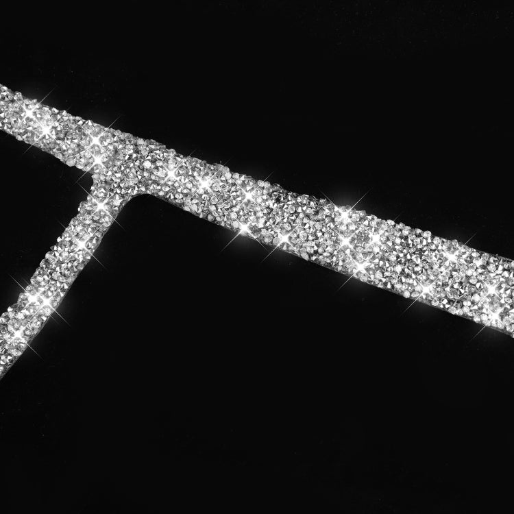 For Nissan 350Z 2003-2009 Car Navigation Frame Diamond Sticker,Left and Right Drive Universal by buy2fix