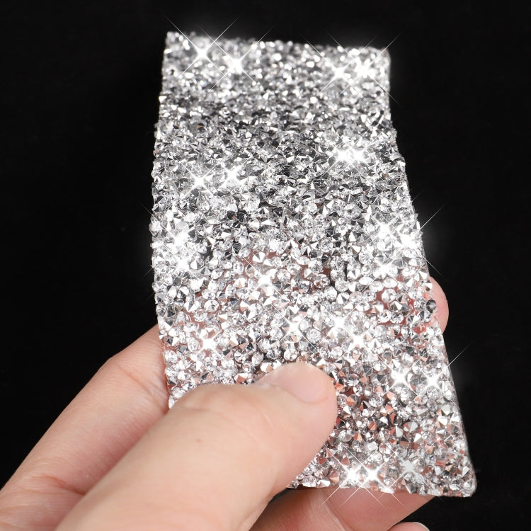 For Nissan 350Z 2003-2009 6pcs Car Door Outer Handle Diamond Decorative Sticker, Left Drive by buy2fix