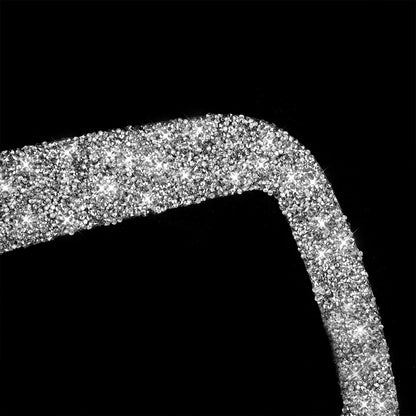 For Audi A4L / A5 / Q5 Car Gear Panel A Diamond Decoration Sticker, Left and Right Drive by buy2fix