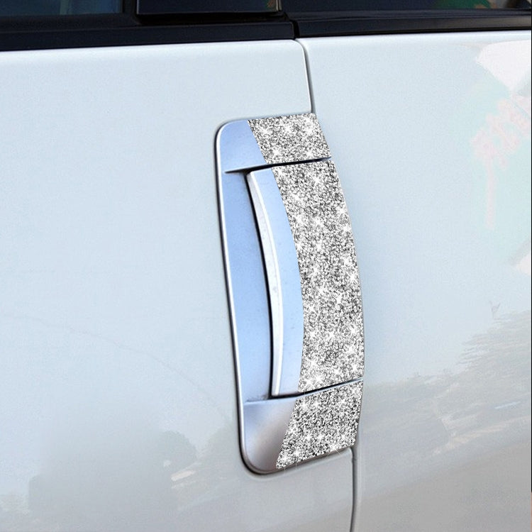 For Nissan 350Z 2003-2009 6pcs Car Door Outer Handle Diamond Decorative Sticker, Right Drive by buy2fix