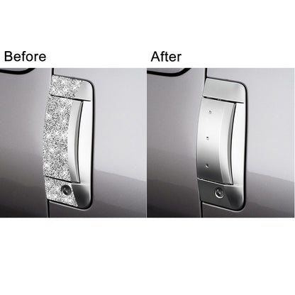 For Nissan 350Z 2003-2009 6pcs Car Door Outer Handle Diamond Decorative Sticker, Right Drive by buy2fix