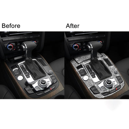 For Audi A4L / A5 / Q5 Car Gear Panel C Diamond Decoration Sticker, Left and Right Drive by buy2fix