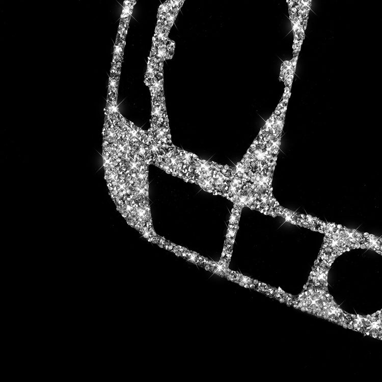 For Audi A4L / A5 / Q5 Car Gear Panel D Diamond Decoration Sticker, Left and Right Drive by buy2fix