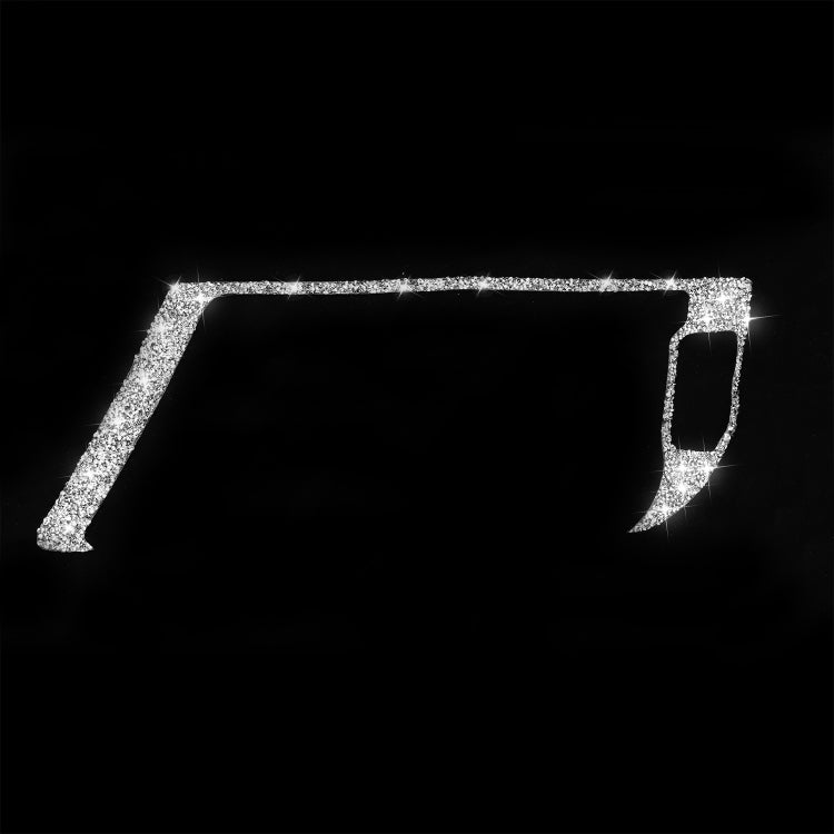 For Audi A4 / A5 / Q5 Car Navigation Outer Frame Diamond Decoration Sticker, Right Drive by buy2fix