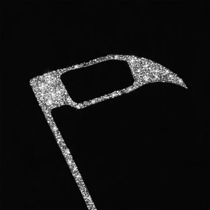 For Audi A4 / A5 / Q5 Car Navigation Outer Frame Diamond Decoration Sticker, Right Drive by buy2fix