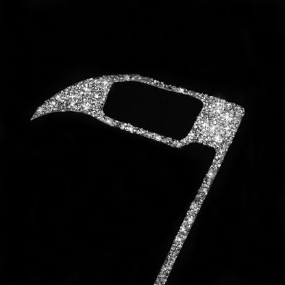 For Audi A4 / A5 / Q5 Car Navigation Outer Frame Diamond Decoration Sticker, Left Drive by buy2fix