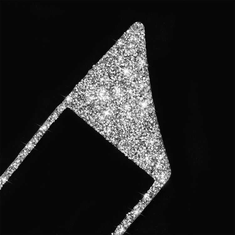 For Audi A4 / A5 / Q5 Car Navigation Inner Frame Diamond Decoration Sticker, Right Drive by buy2fix