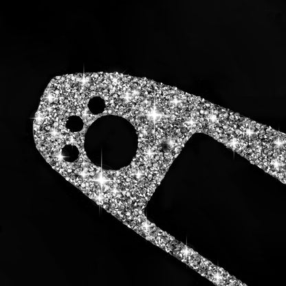 For Audi A4 / A5 / Q5 Car Door Lift Control Panel Diamond Decoration Sticker, Right Drive Low Configured by buy2fix