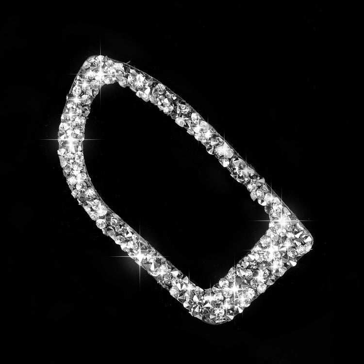 For Audi A4L / A5 / Q5 Car Trunk Switch Diamond Decoration Sticker, Left Drive by buy2fix