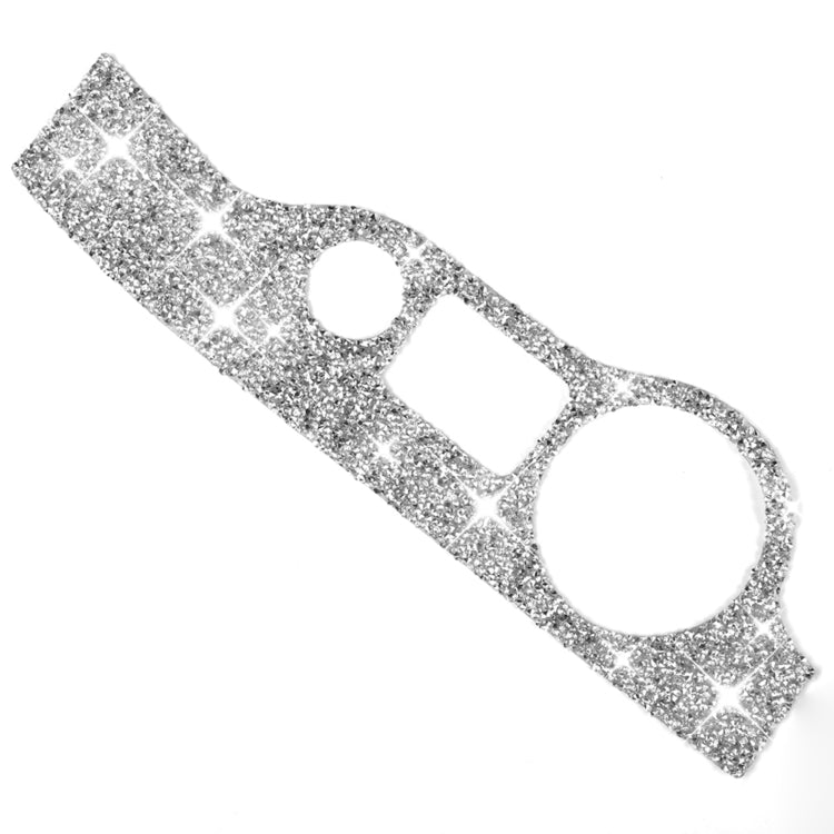 For Dodge Charger 2011-2014 Car Headlight Switch Diamond Decorative Sticker, Left-hand Drive by buy2fix