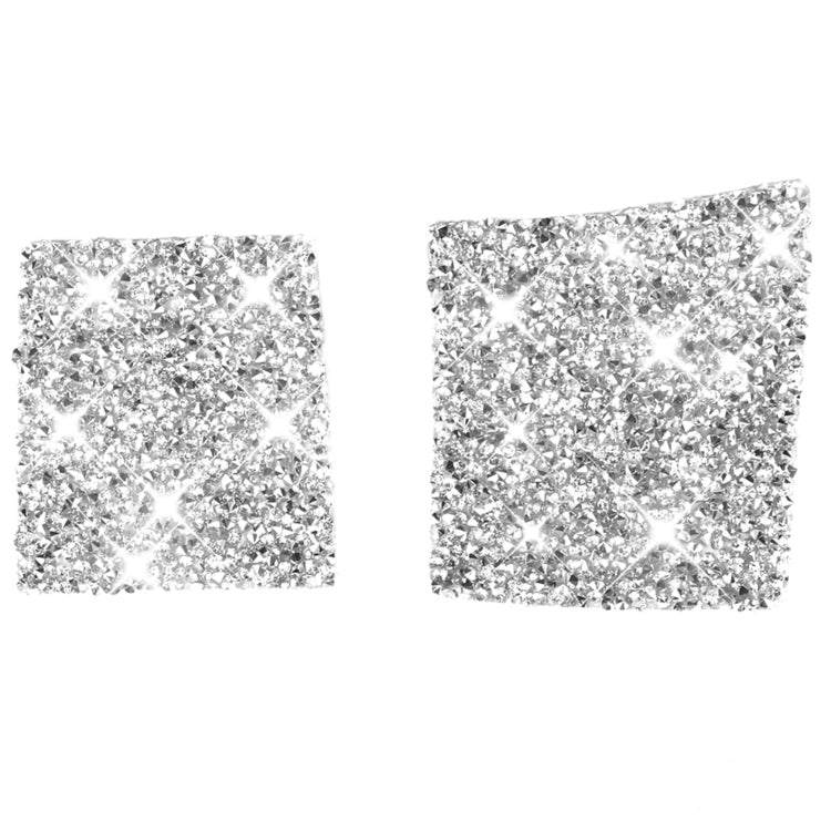 For Dodge Charger 2011-2014 Car Steering Wheel Left and Right Diamond Decorative Sticker, Left-hand Drive by buy2fix