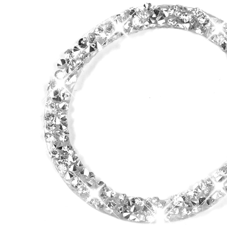 For Dodge Charger 2011-2014 Car Engine Starting Circle Diamond Decorative Sticker, Left-hand Drive by buy2fix