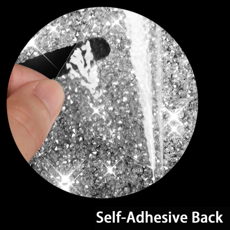 For Dodge Charger 2011-2014 Car Engine Starting Circle Diamond Decorative Sticker, Left-hand Drive by buy2fix